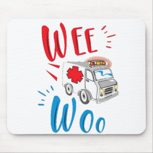 graduation gift, ambulance, patient mouse pad