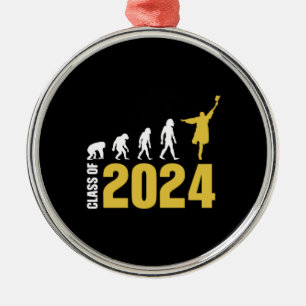 Graduation Gift   Class Of 2024 Metal Tree Decoration