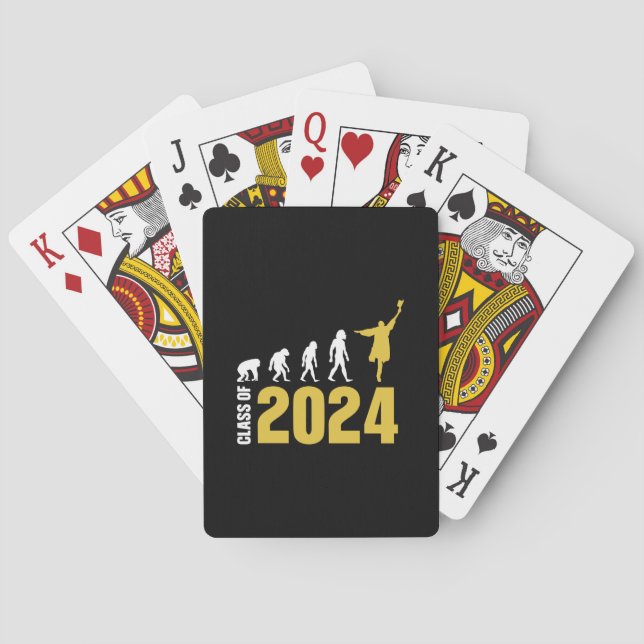 Graduation Gift | Class Of 2024 Playing Cards (Back)