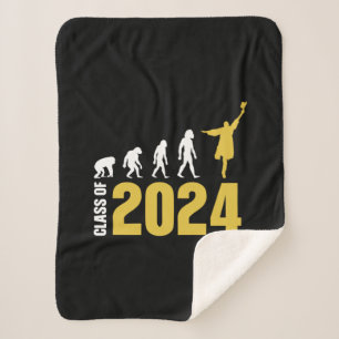 Graduation Gift Class Of 2024 Sherpa Blanket