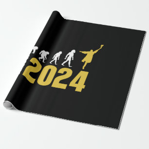 Graduation Gift Class Of 2024 Wrapping Paper