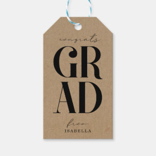 Graduation Gift Favour Tag