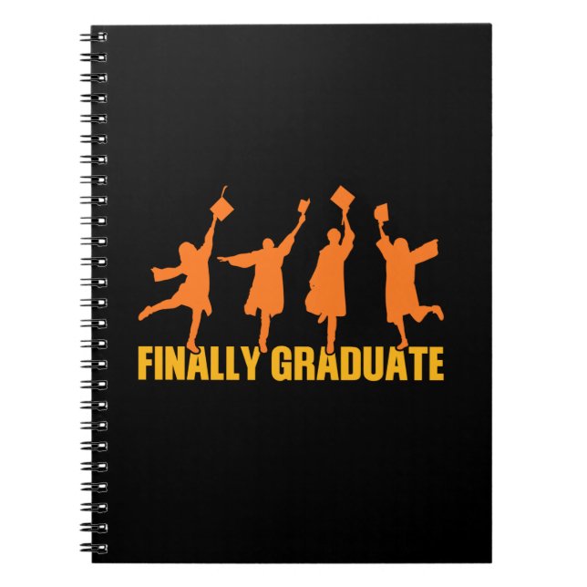 Graduation Gift | Finally Graduate Notebook (Front)