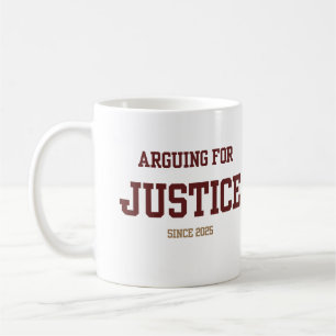 Graduation Gift for lawyer Letter M Coffee Mug