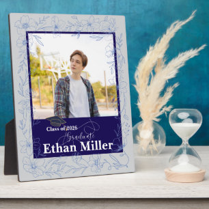 Graduation Gift for Son Photo Keepsake Plaque