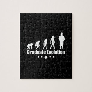 Graduation Gift Graduate Evolution Jigsaw Puzzle