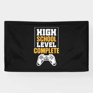Graduation Gift   High School Level Complete Banner