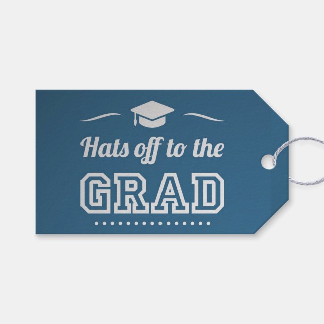 Graduation Gift Tags (Front (Horizontal))