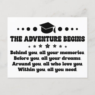 Graduation Gifts for Her/him Graduation Day Invitation Postcard