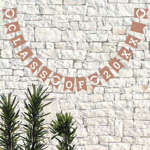 Graduation Glam Rose Gold Create Your Class Of Bunting