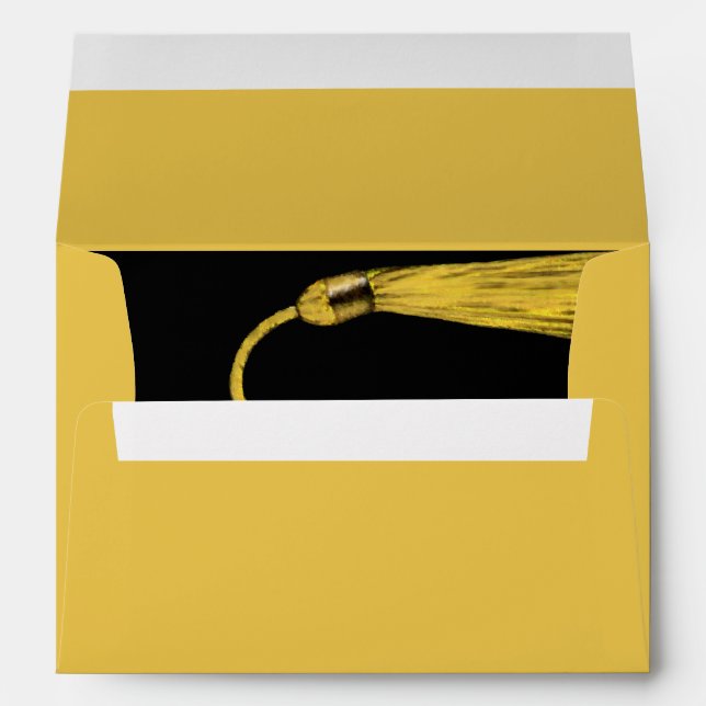 Graduation Gold Envelope (Back (Bottom))