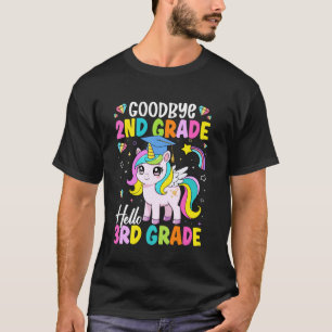 Graduation Goodbye 2nd Grade Hello 3rd Grade Unico T-Shirt