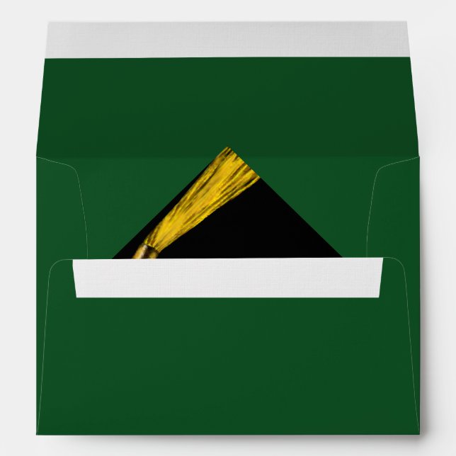 Graduation Green Envelope (Back (Bottom))