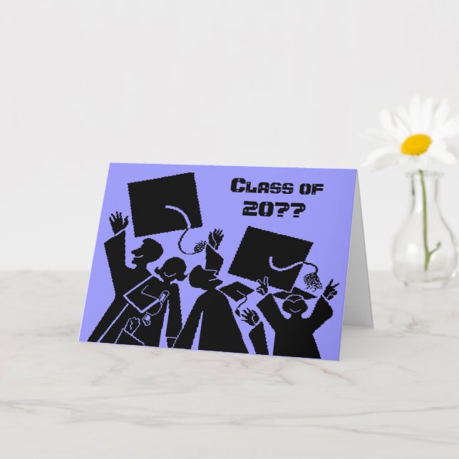 Graduation Group Class of 20XX Card (Small Plant)