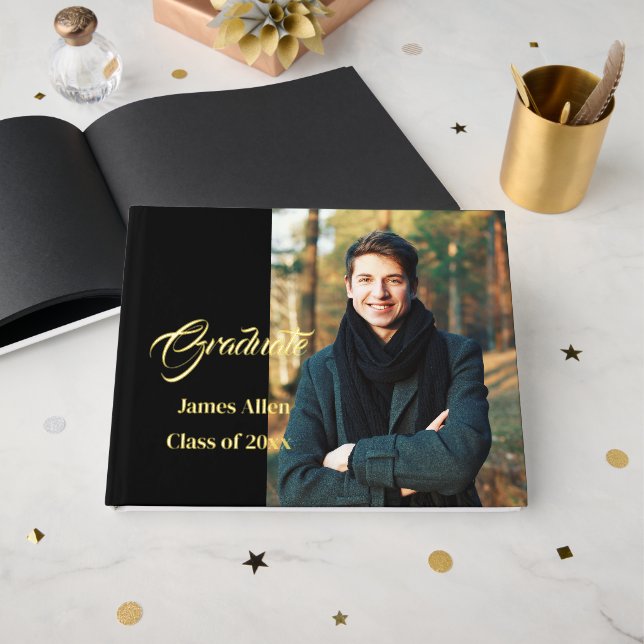 Graduation  guest book (Front Open)