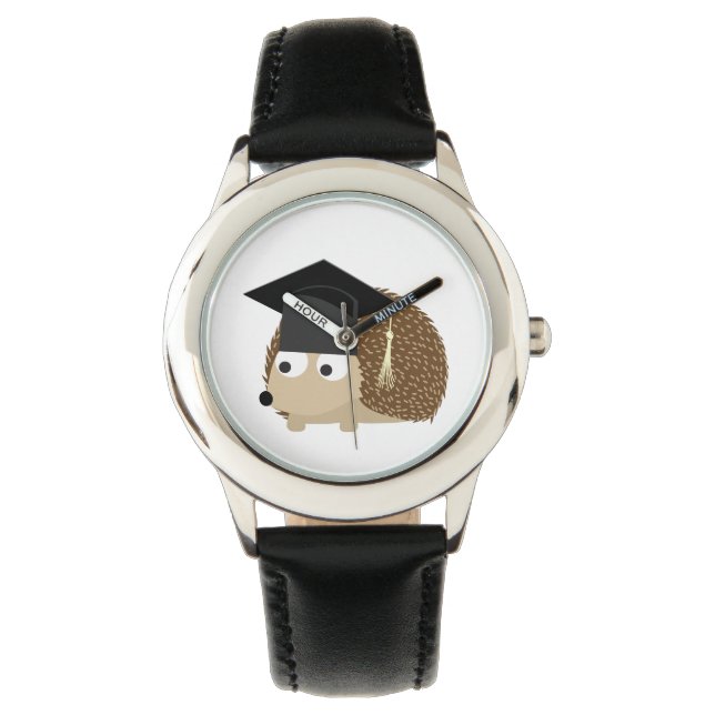 Graduation hedgehog watch (Front)