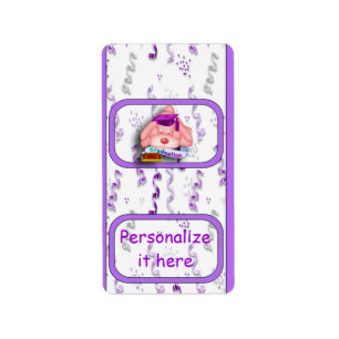 Graduation Hershey Miniature Candy Wrapper Labels