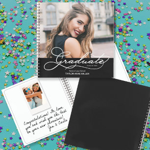 Graduation Instant Photo and Message Guest Book