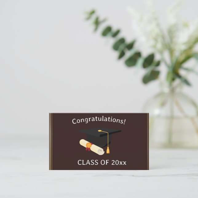 Graduation Invitation (Standing Front)