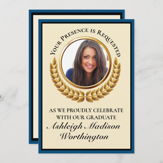 Graduation Invitation (Front/Back)