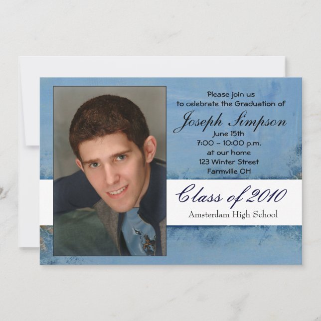 Graduation Invitation Cards (Front)