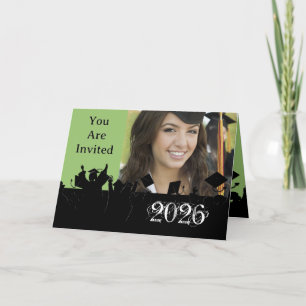 Graduation Invitation Change Colour and Year