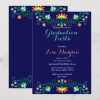 Graduation Invitation Party Fiesta Mexican Invite