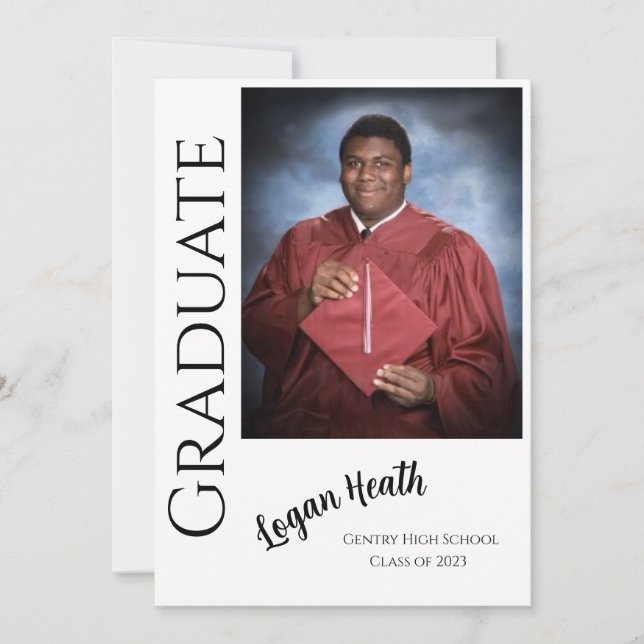 Graduation Invitation V3 (Front)