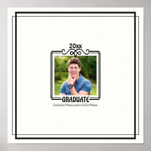 Graduation Keepsake Autograph Poster (Front)