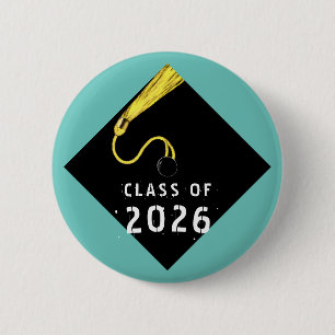 Graduation Keepsake Gift 6 Cm Round Badge