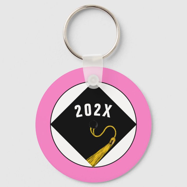 Graduation Keepsake Gift Key Ring (Front)