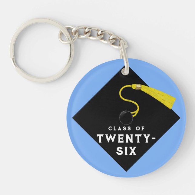 Graduation Keepsake Gift Key Ring (Front)