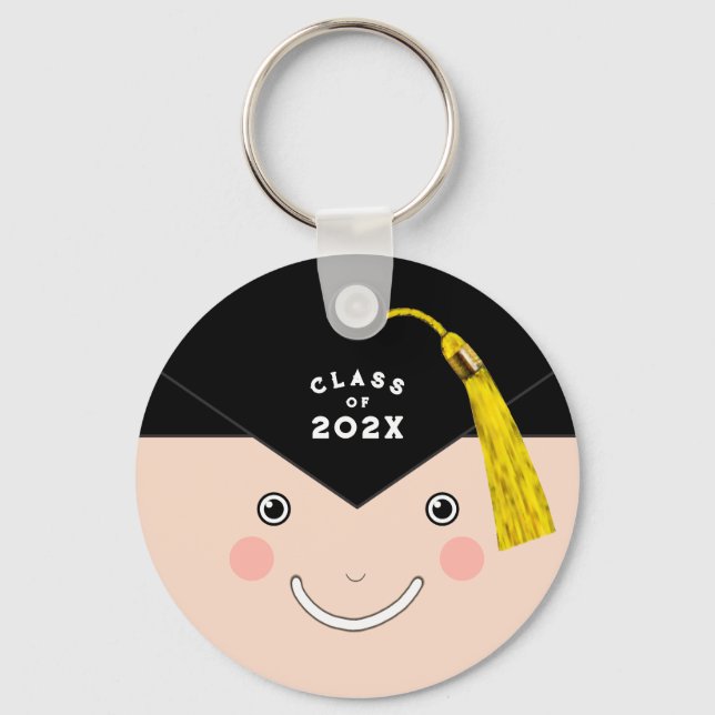 Graduation Keepsake Gift Keychain (Front)