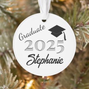 Graduation Keepsake in Black Ornament