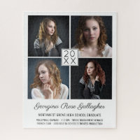 Graduation Keepsake Modern Photo Collage Classic