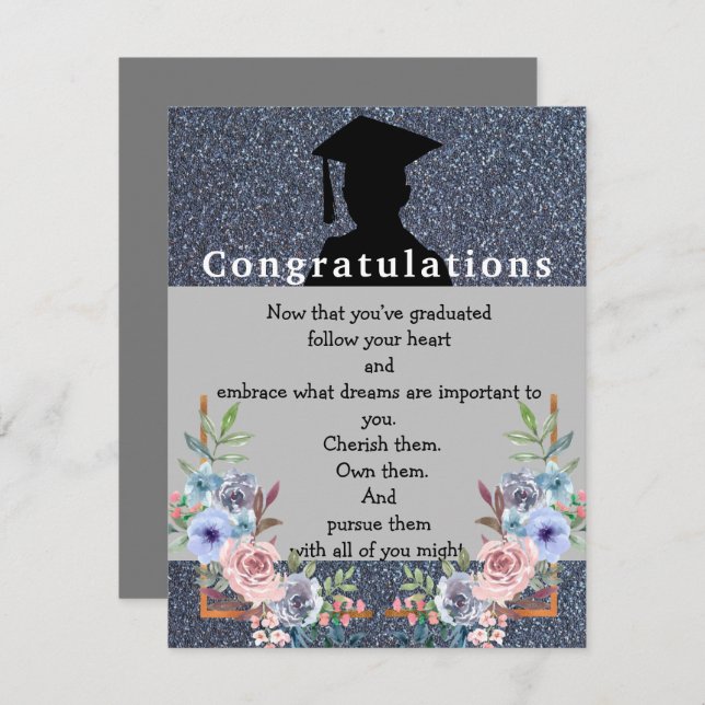 Graduation kiss Greeting Card (Front/Back)
