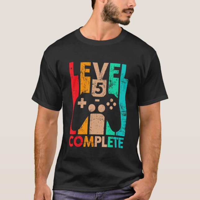 Graduation Level 5th Grade Complete Graduation Fun T-Shirt (Front)