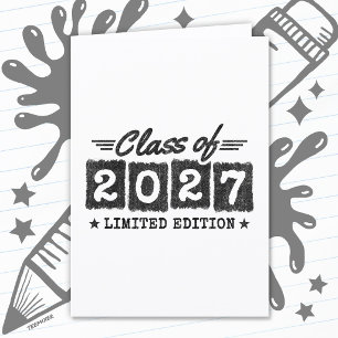 Graduation Limited Edition Senior Class of 2027 Card