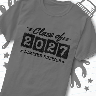 Graduation Limited Edition Senior Class of 2027 T-Shirt