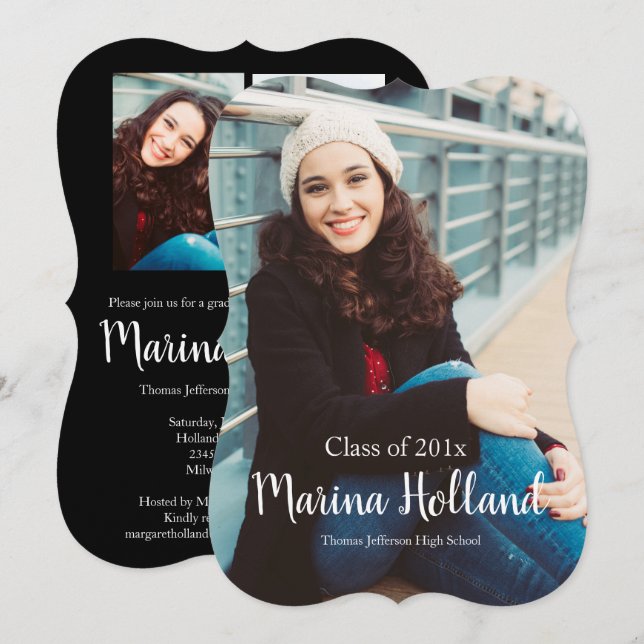 Graduation Love Invitation (Front/Back)