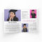 Graduation Magazine Booklet 4 Pages Fun Modern