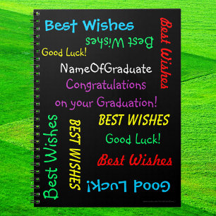 Graduation Memory Book, FUN Album, Black Notebook