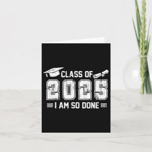 Graduation Men Women Shirt Matching Cl Of 2025 Im  Card