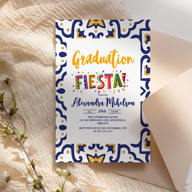 Graduation Mexican Fiesta Invitation (Creator Uploaded)