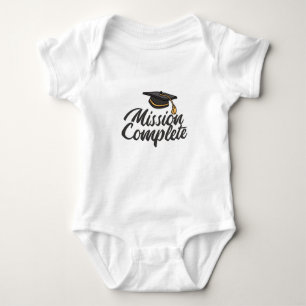 Graduation Mission Complete Baby Bodysuit