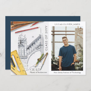 Graduation Modern Photo Architecture Engineer