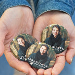 Graduation Modern Photo Button<br><div class="desc">Graduation Modern Photo Button</div>