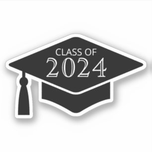 Graduation mortar board hat/cap with custom year