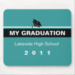 Graduation Mouse Pads<br><div class="desc">To change background colour of this graduation mousepad,  click  the "Customise" button,  then click "Edit">>"Background",  then select a colour.</div>