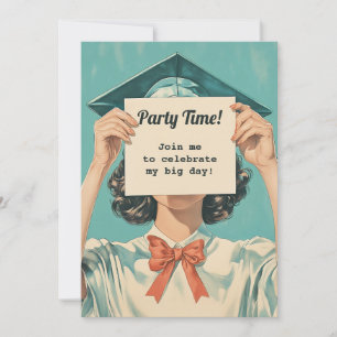 Graduation Mystery Moment Invitation